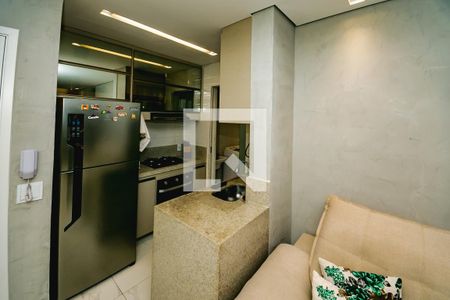 Sala/Cozinha de apartamento para alugar com 3 quartos, 89m² em Planalto, Belo Horizonte