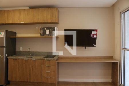 Sala/Cozinha de kitnet/studio para alugar com 1 quarto, 29m² em Perdizes, São Paulo