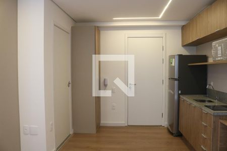 Sala/Cozinha de kitnet/studio para alugar com 1 quarto, 29m² em Perdizes, São Paulo