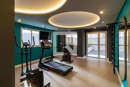 Área comum - Academia de kitnet/studio para alugar com 1 quarto, 29m² em Perdizes, São Paulo