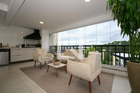 Varanda de apartamento à venda com 3 quartos, 128m² em Vila Andrade, São Paulo