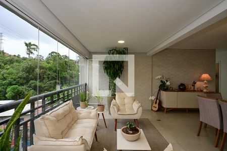 Varanda de apartamento à venda com 3 quartos, 128m² em Vila Andrade, São Paulo