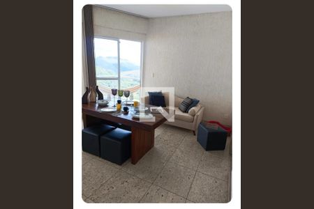 Sala de apartamento para alugar com 2 quartos, 75m² em Vale do Sereno, Nova Lima