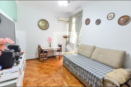 Sala de apartamento à venda com 2 quartos, 80m² em Tijuca, Rio de Janeiro