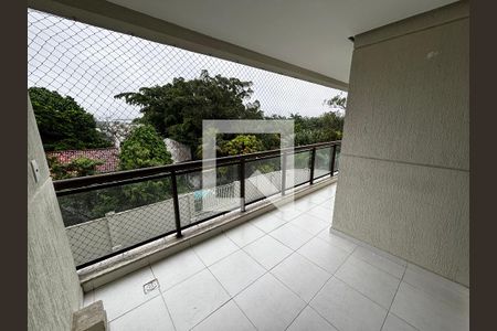 Varanda de apartamento à venda com 3 quartos, 78m² em Recreio dos Bandeirantes, Rio de Janeiro