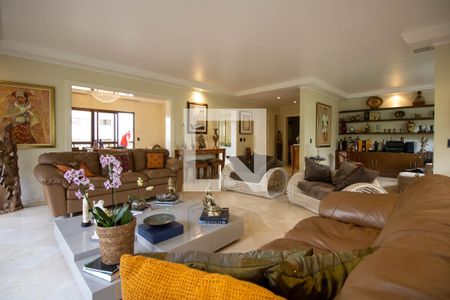 Sala de apartamento à venda com 6 quartos, 363m² em Morumbi, São Paulo