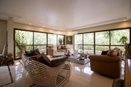 Sala de apartamento à venda com 6 quartos, 363m² em Morumbi, São Paulo