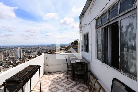 Varanda da Sala de casa à venda com 3 quartos, 110m² em São Lucas, Belo Horizonte