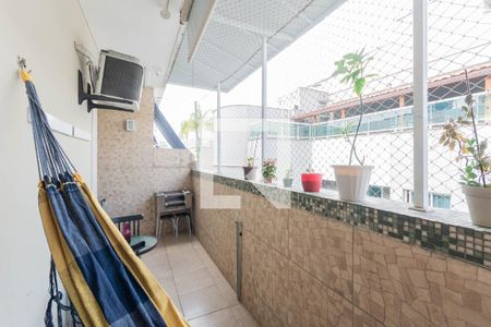 Varanda da Sala de apartamento à venda com 3 quartos, 70m² em Vila Isabel, Rio de Janeiro