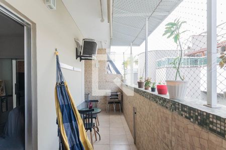 Varanda da Sala de apartamento à venda com 3 quartos, 70m² em Vila Isabel, Rio de Janeiro