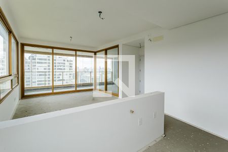 Sala/Cozinha de apartamento à venda com 3 quartos, 147m² em Itaim Bibi, São Paulo