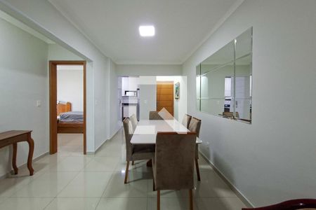 Sala de apartamento para alugar com 3 quartos, 127m² em Guilhermina, Praia Grande