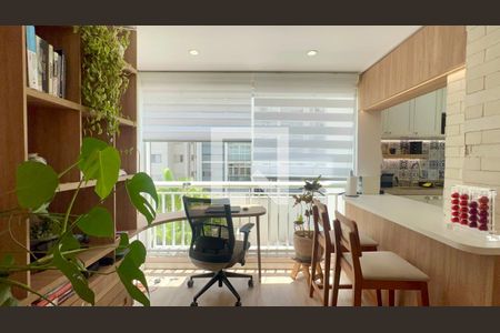Sala de apartamento para alugar com 1 quarto, 66m² em Pinheiros, São Paulo