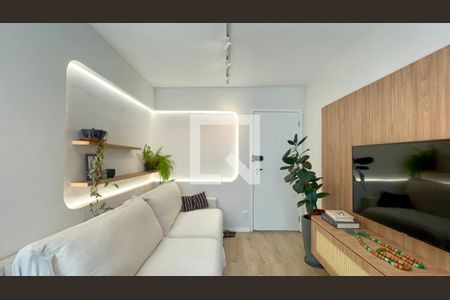 Sala de apartamento para alugar com 1 quarto, 66m² em Pinheiros, São Paulo