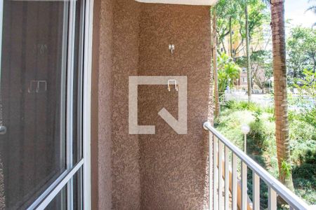 Varanda da Sala de apartamento para alugar com 3 quartos, 68m² em Jardim Melo, Diadema