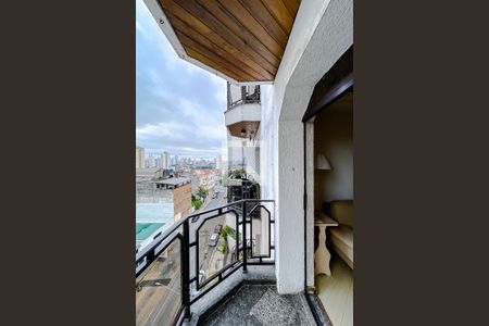 Varanda da Sala de apartamento à venda com 2 quartos, 80m² em Vila Bertioga, São Paulo