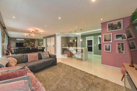 Sala de apartamento à venda com 3 quartos, 125m² em Santo Amaro, São Paulo