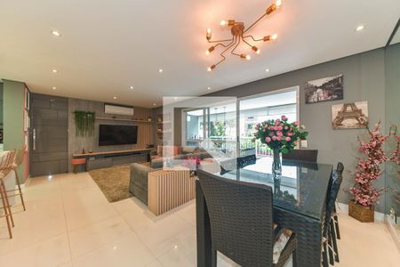 Sala de apartamento à venda com 3 quartos, 125m² em Santo Amaro, São Paulo