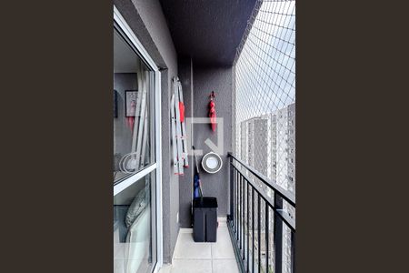 Varanda da Sala de apartamento à venda com 2 quartos, 37m² em Belenzinho, São Paulo