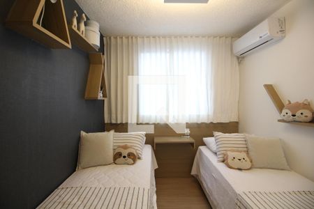 Quarto 1 de apartamento para alugar com 2 quartos, 56m² em Curicica, Rio de Janeiro