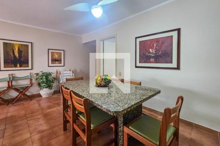 Sala de apartamento para alugar com 3 quartos, 130m² em Jardim Tres Marias, Guarujá
