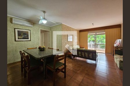 Sala de apartamento para alugar com 3 quartos, 130m² em Jardim Tres Marias, Guarujá