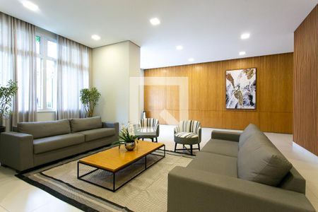 Área comum - Hall de apartamento à venda com 2 quartos, 69m² em Chácara Seis de Outubro, São Paulo