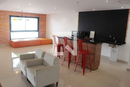 Área comum - Salão de festas de kitnet/studio para alugar com 1 quarto, 36m² em Santa Paula, São Caetano do Sul