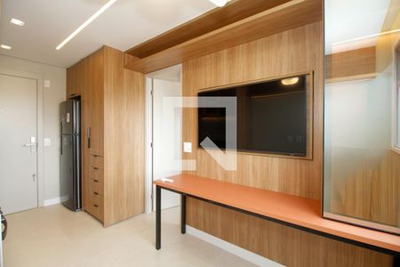 Sala e Cozinha de kitnet/studio para alugar com 1 quarto, 25m² em Pinheiros, São Paulo