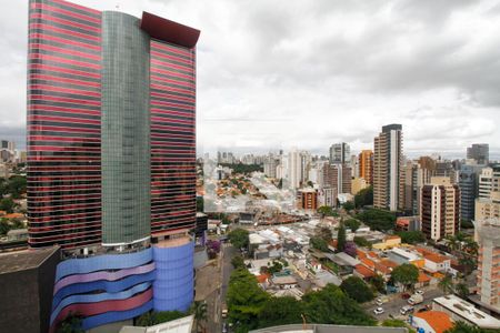 Vista da Sala e Cozinha de kitnet/studio para alugar com 1 quarto, 25m² em Pinheiros, São Paulo
