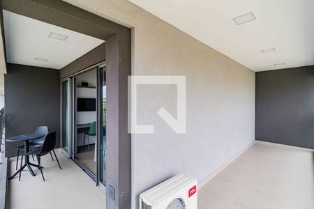 Varanda de kitnet/studio para alugar com 1 quarto, 35m² em Jardim das Acacias, São Paulo