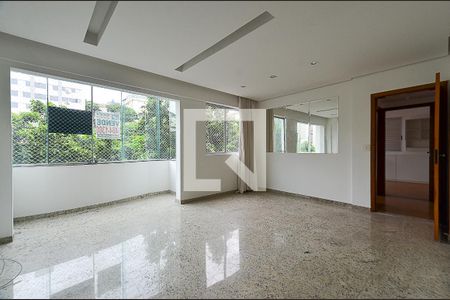 Sala Ambientes de apartamento à venda com 4 quartos, 125m² em União, Belo Horizonte