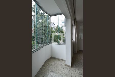 Varanda de apartamento à venda com 4 quartos, 125m² em União, Belo Horizonte
