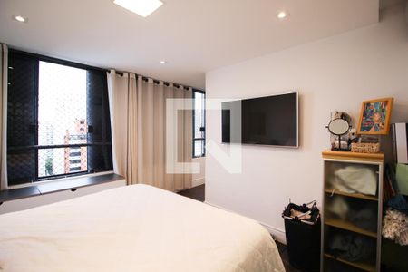 Suíte 1  de apartamento à venda com 3 quartos, 140m² em Indianópolis, São Paulo