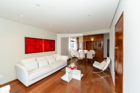 Sala de apartamento para alugar com 4 quartos, 120m² em Serra, Belo Horizonte