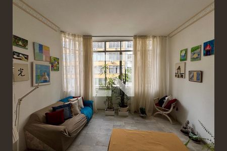 Sala de apartamento para alugar com 3 quartos, 148m² em Copacabana, Rio de Janeiro