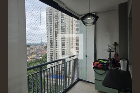 Varanda da Sala de apartamento à venda com 3 quartos, 75m² em Picanço, Guarulhos