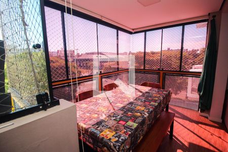 Varanda da Sala de apartamento à venda com 3 quartos, 94m² em Menino Deus, Porto Alegre