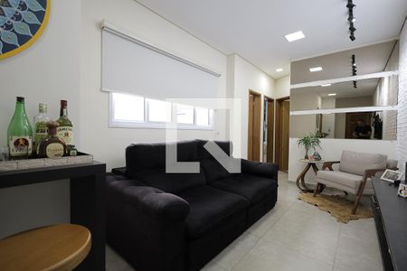 Sala de apartamento à venda com 2 quartos, 104m² em Vila Camilópolis, Santo André