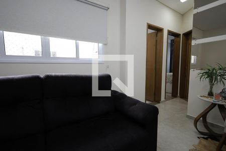Sala de apartamento à venda com 2 quartos, 104m² em Vila Camilópolis, Santo André