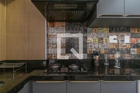 Cozinha de apartamento para alugar com 1 quarto, 40m² em Moema, São Paulo