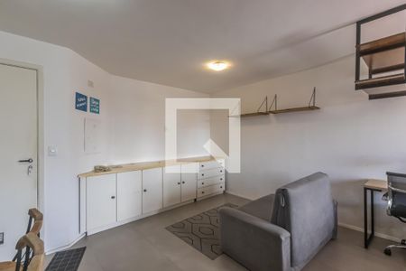 Sala de apartamento para alugar com 1 quarto, 40m² em Moema, São Paulo