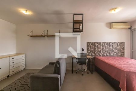 Sala  de apartamento para alugar com 1 quarto, 40m² em Moema, São Paulo