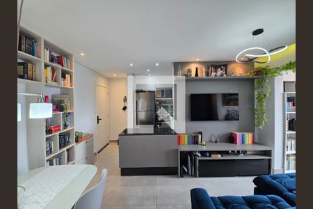 Sala  de apartamento à venda com 2 quartos, 60m² em Gopouva, Guarulhos