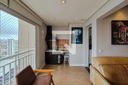 Varanda gourmet de apartamento à venda com 2 quartos, 77m² em Centro, São Bernardo do Campo