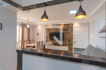 Sala de apartamento para alugar com 2 quartos, 58m² em Vila Progresso, Campinas