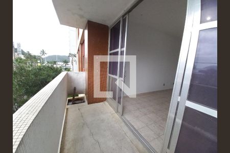 Varanda da Sala de apartamento para alugar com 2 quartos, 175m² em Itararé, São Vicente