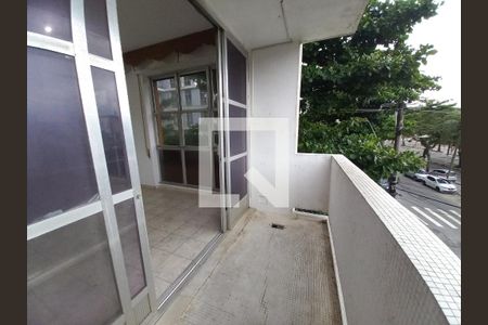Varanda da Sala de apartamento para alugar com 2 quartos, 175m² em Itararé, São Vicente