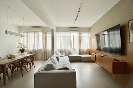 Sala  de apartamento para alugar com 3 quartos, 140m² em Ipanema, Rio de Janeiro
