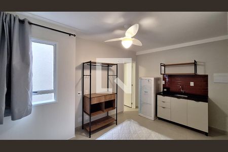 Sala/Quarto/Cozinha de kitnet/studio para alugar com 1 quarto, 22m² em Barra Funda, São Paulo
